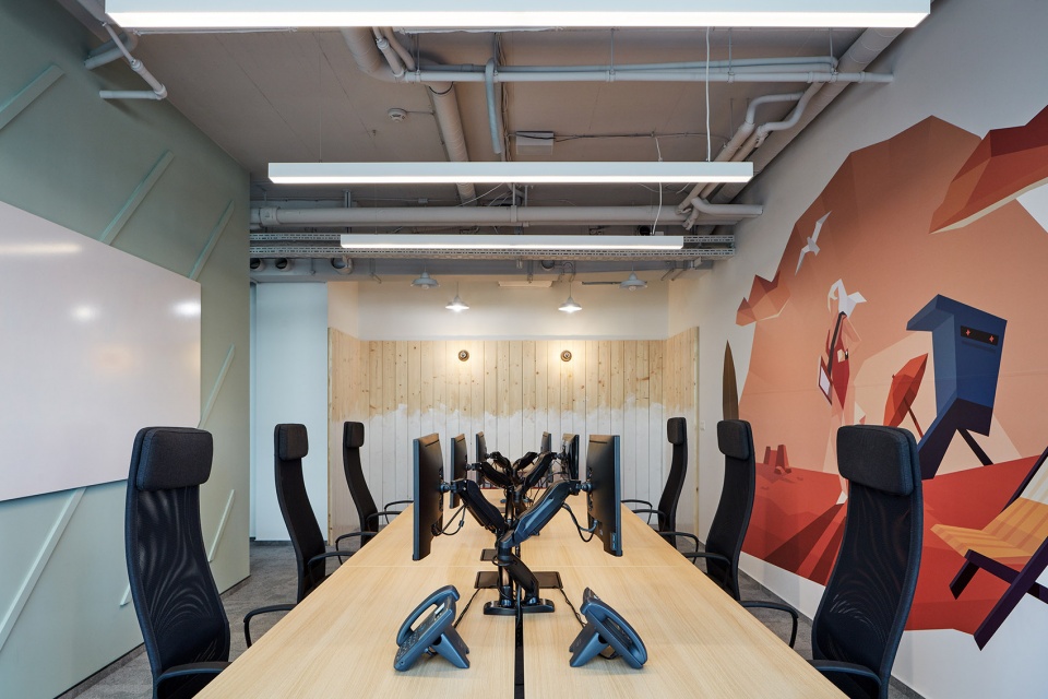 office interior design for it company websupport by studio perspektiv s r o