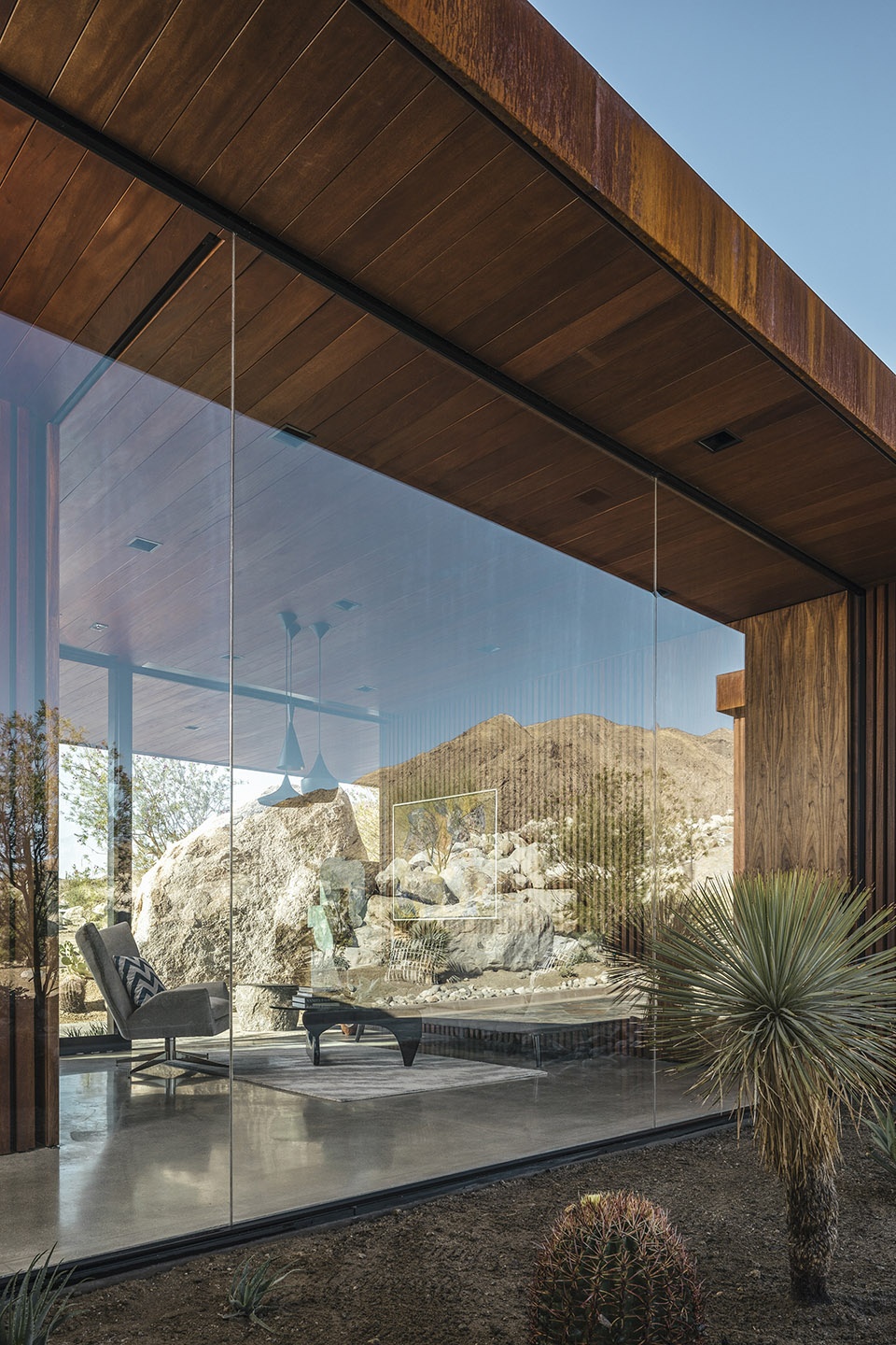 desert palisades guardhouse by studio ard architects