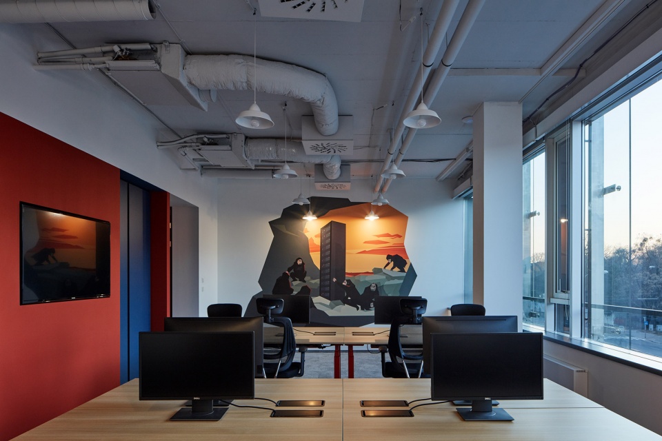 office interior design for it company websupport by studio perspektiv s r o