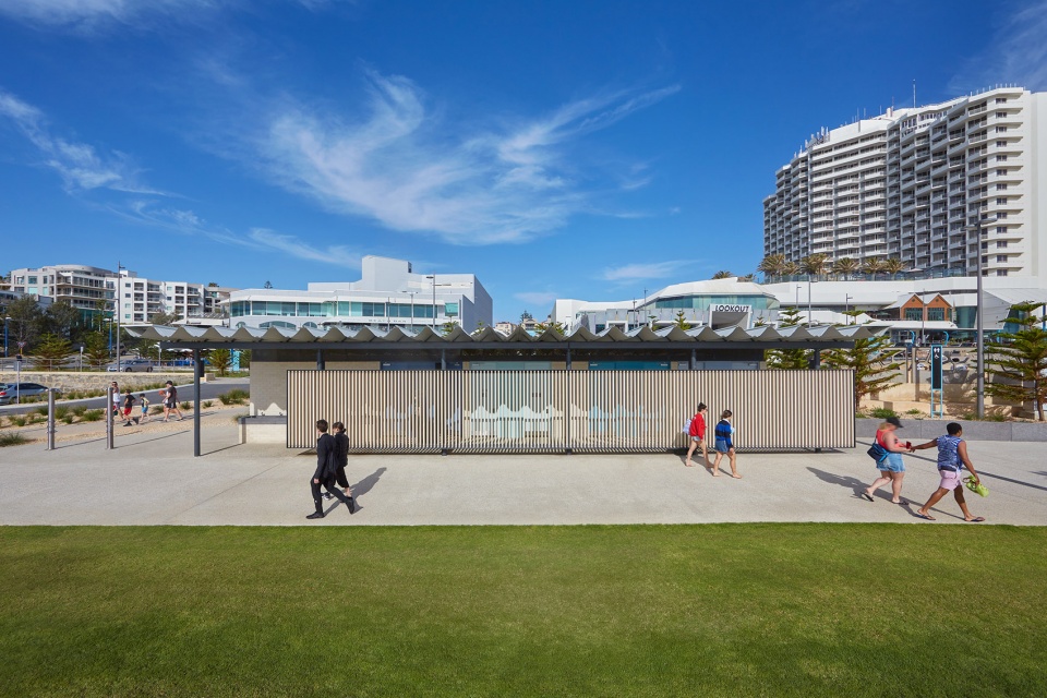 scarborough foreshore redevelopment by taylor cullity lethlean udla