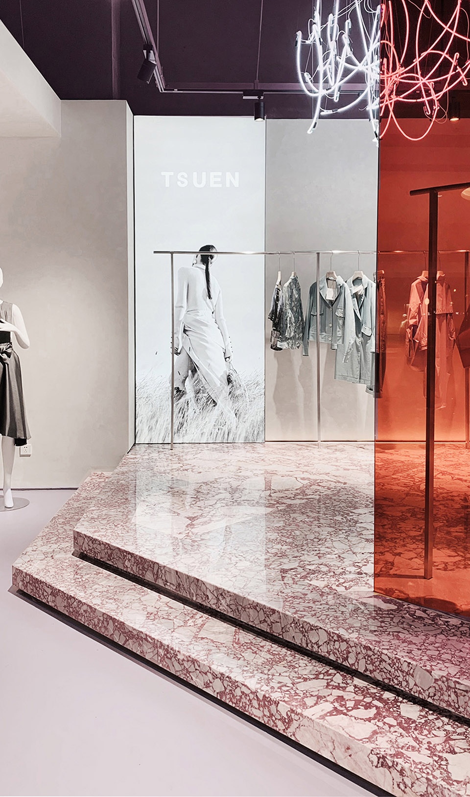 tsuen designer brand collection store china by youtian architectural design engineering