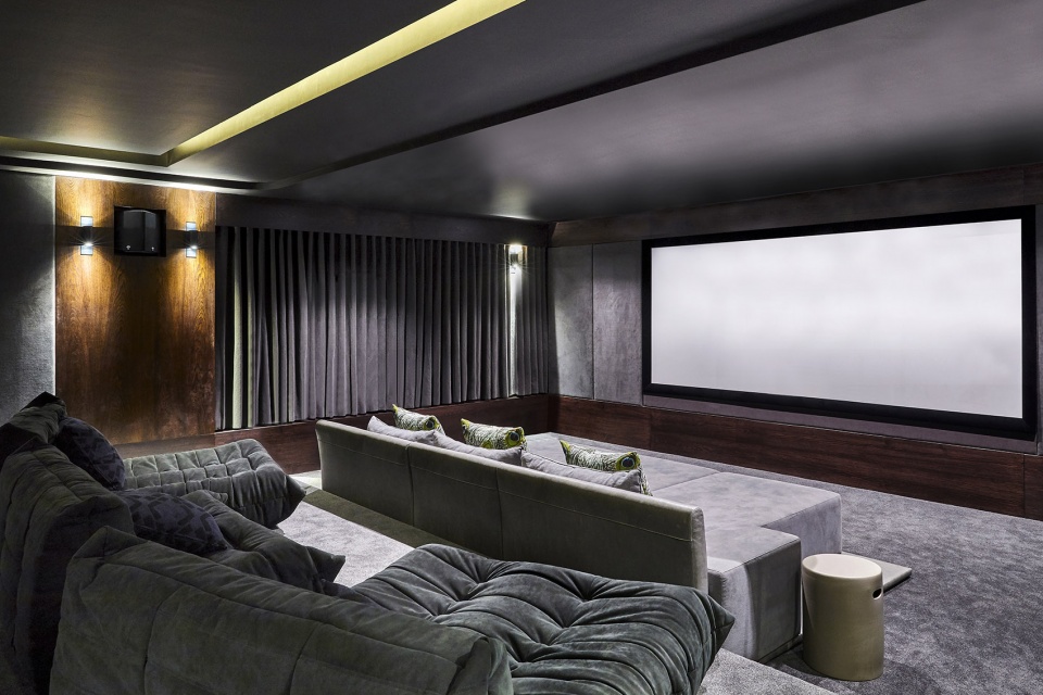 interior design of hillside view by arrcc