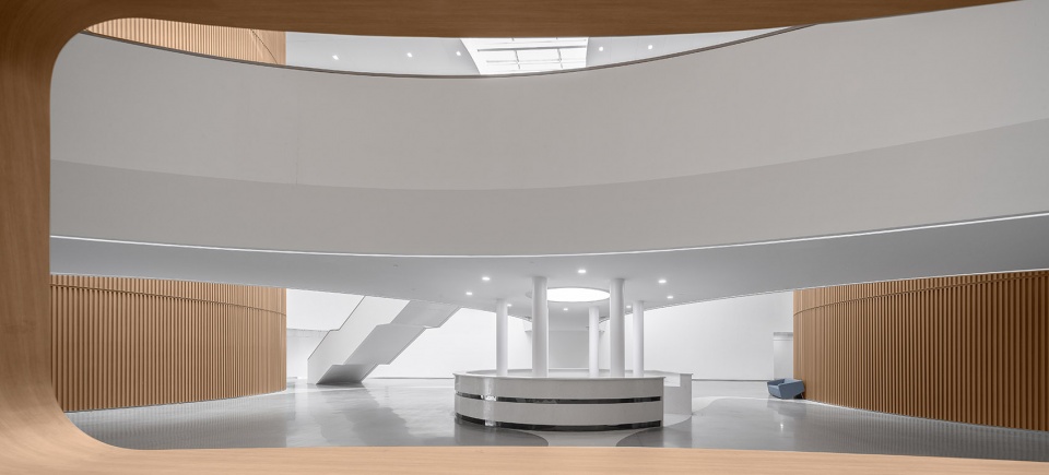 rudong cultural center china by tjad
