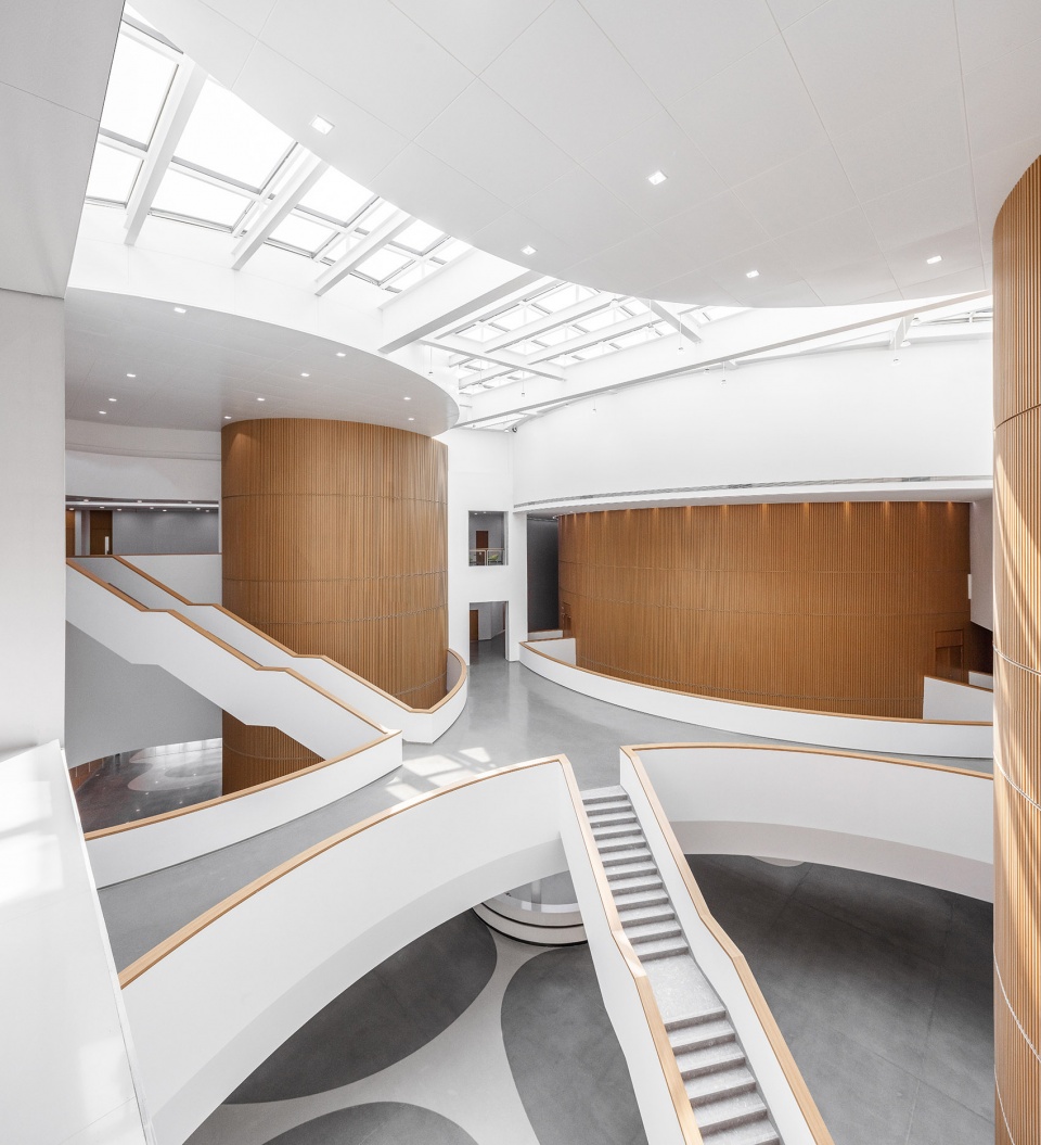 rudong cultural center china by tjad