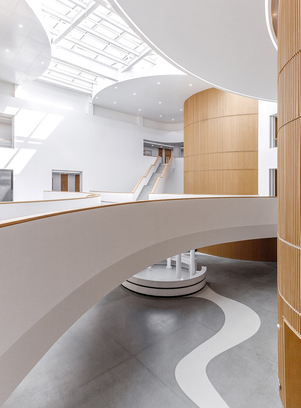 rudong cultural center china by tjad