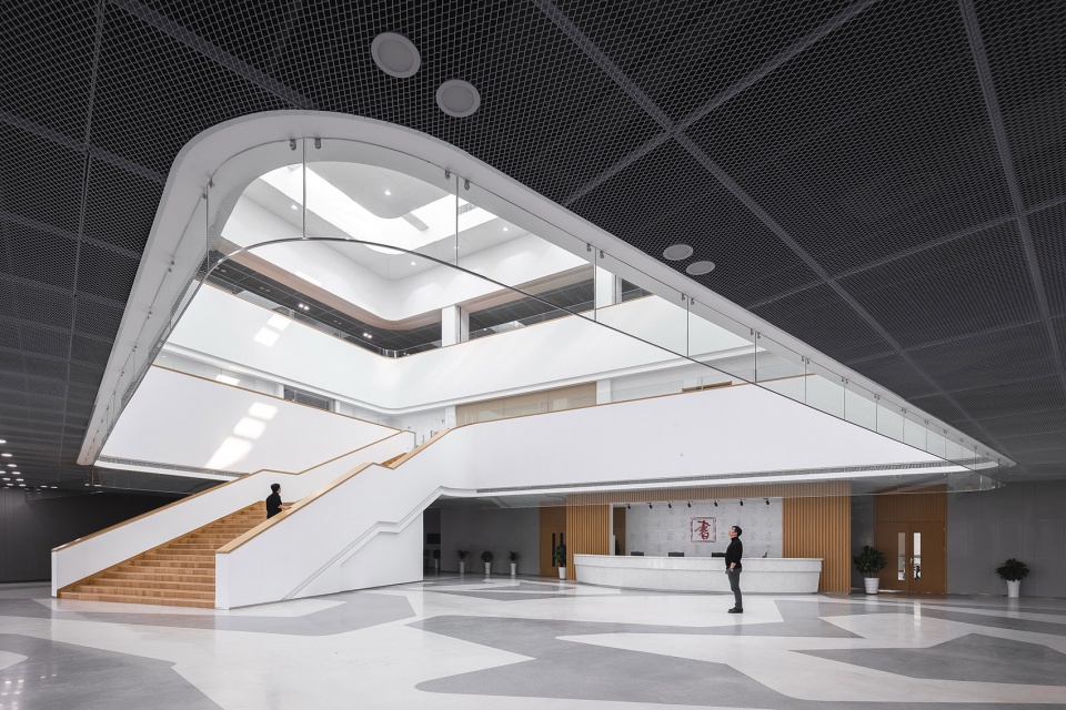 rudong cultural center china by tjad