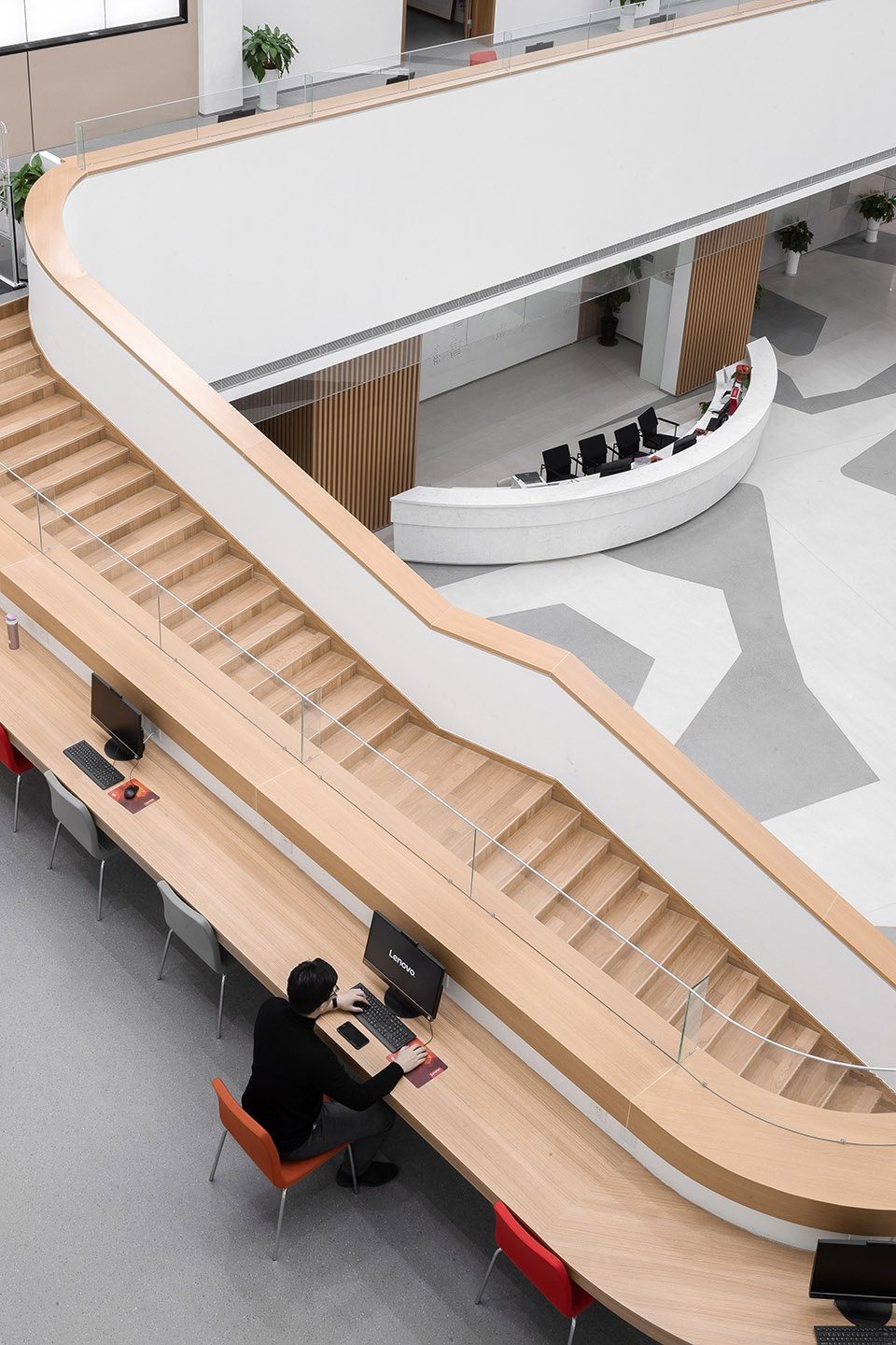 rudong cultural center china by tjad