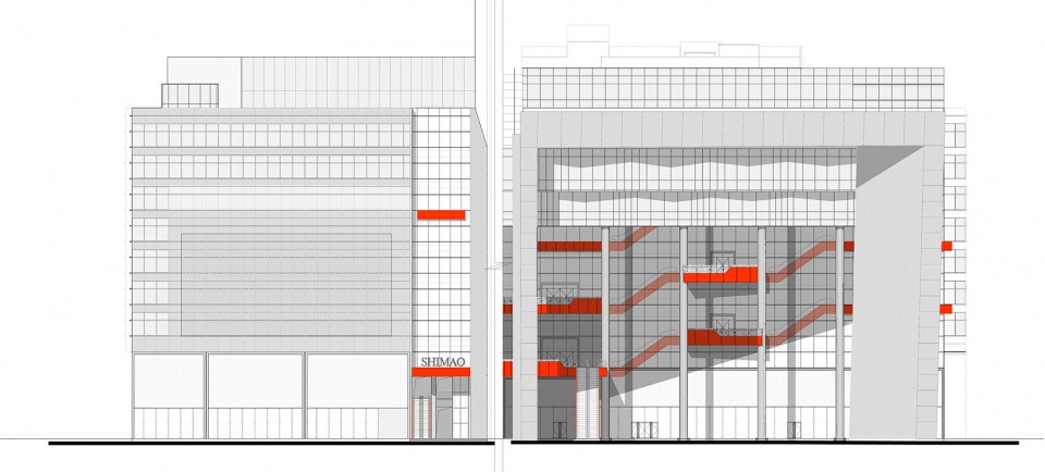 shanghai shimao festival city renovation china by kokaistudios