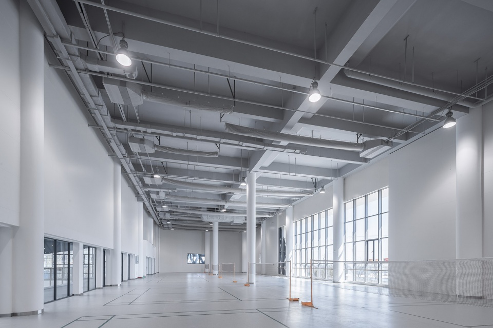 rudong sports center china by tjad