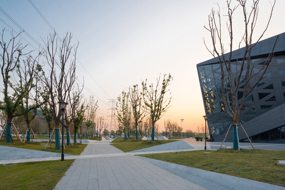 yangzhou southern sports park china by pt architecture design