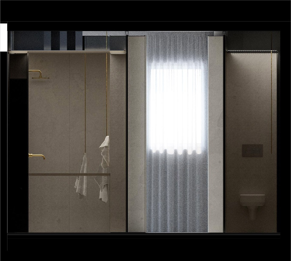 zero room apartment by mas