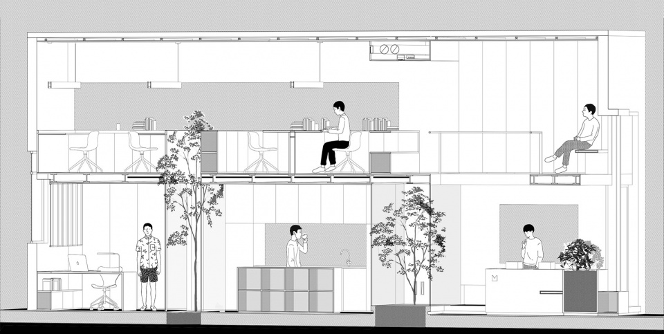 the new office of muxin studio china by muxin studio