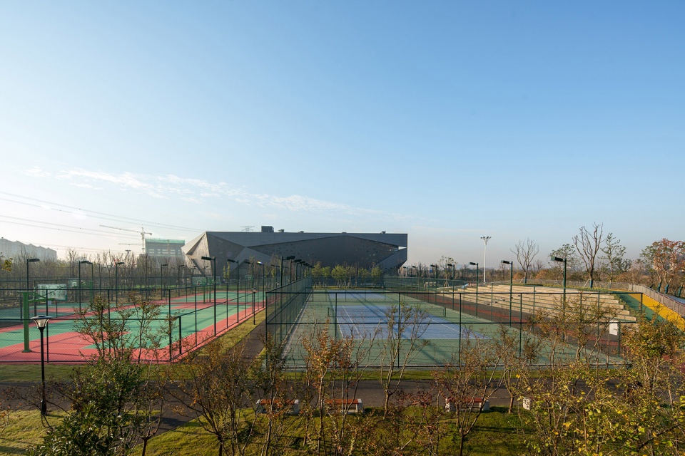 yangzhou southern sports park china by pt architecture design