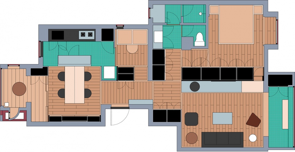 free balcony an china by drawing architecture studio