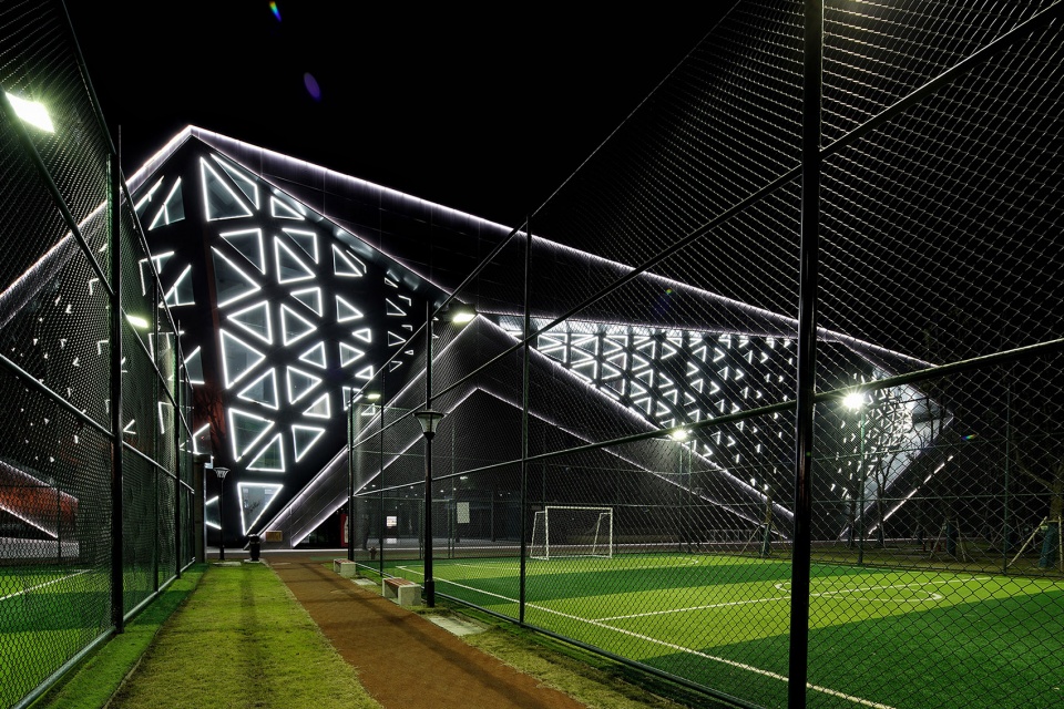 yangzhou southern sports park china by pt architecture design