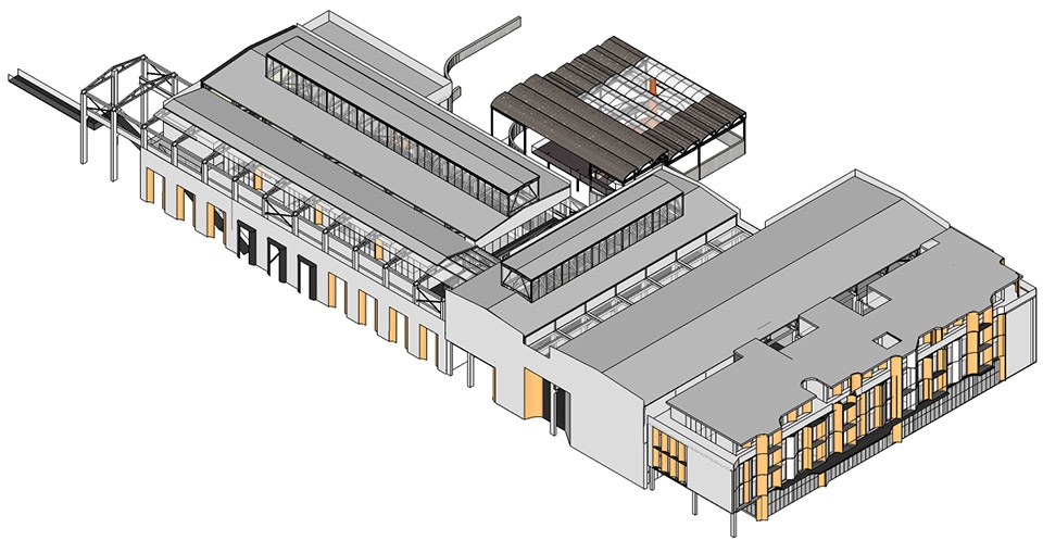 SYCH PI 申窑轴测图 Isometric View