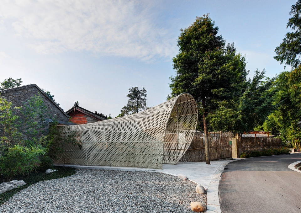 bamboo weaving museum in chongzhou china by blackant cultural creativity