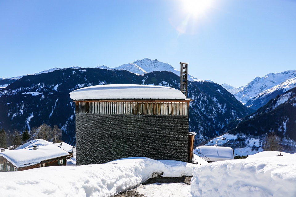 st benedicts church by peter zumthor