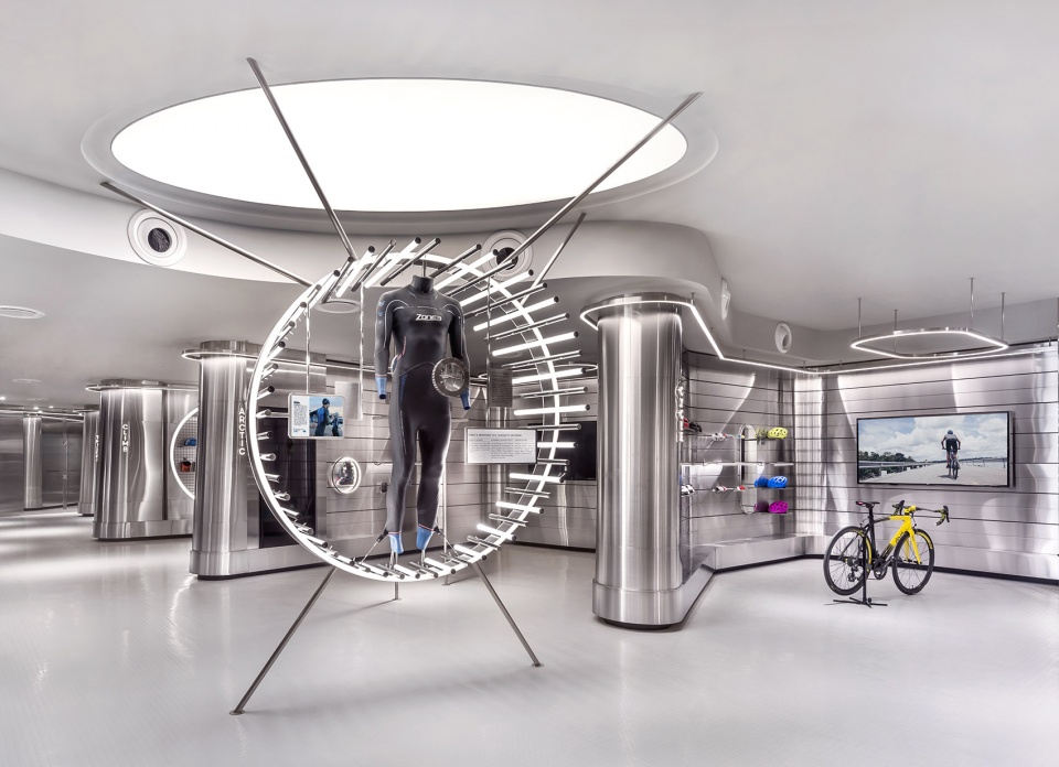durasport retail store by ministry of design