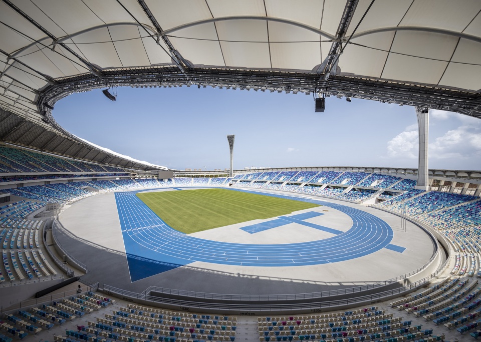 wuyuanhe stadium haikou china by gmp