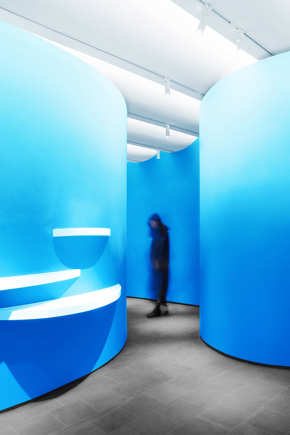 blue mist in beijing china by 123 architects