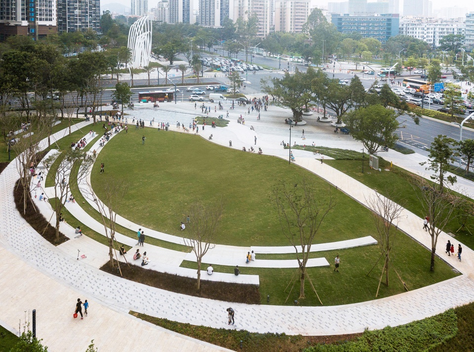 four square park china by elandscript studio
