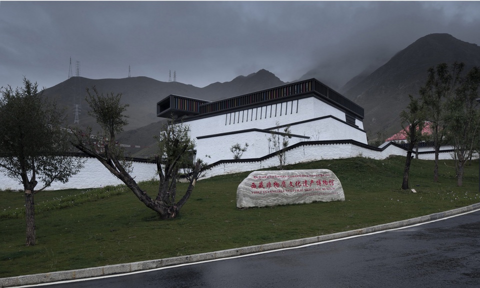 tibet intangible cultural heritage museum by shenzhen huahui design co ltd