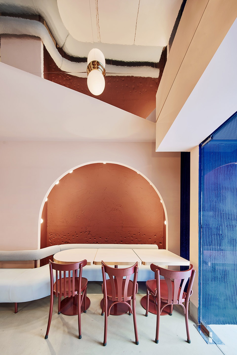 el camerino restaurant by bodegon cabinet