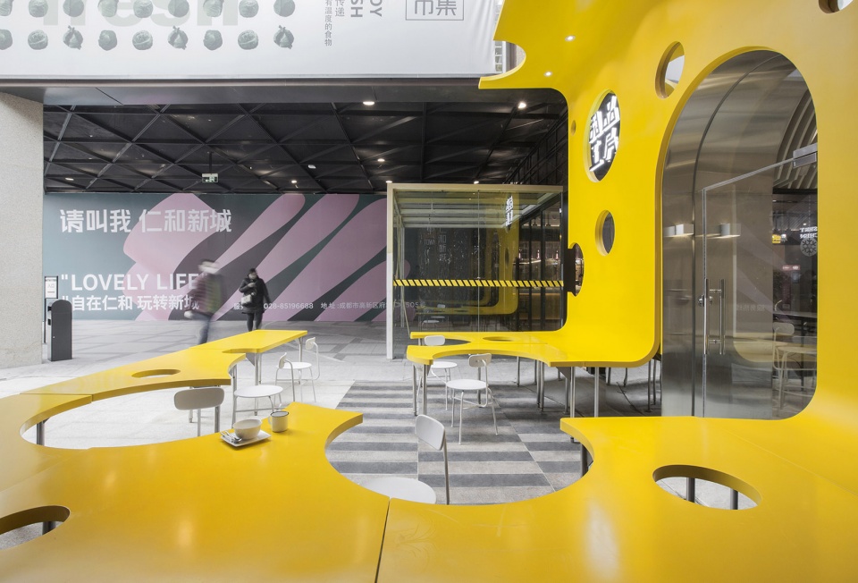 the dessert kitchen in chengdu china by towodesign