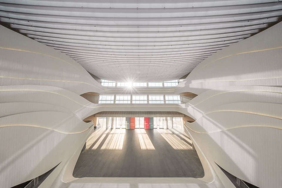 west wing art museum langfang silk road international cultural exchange center china by way studio