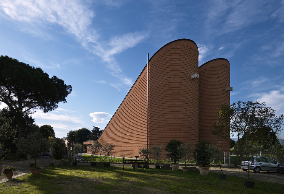 church of santa maria nuova by mario botta architetti