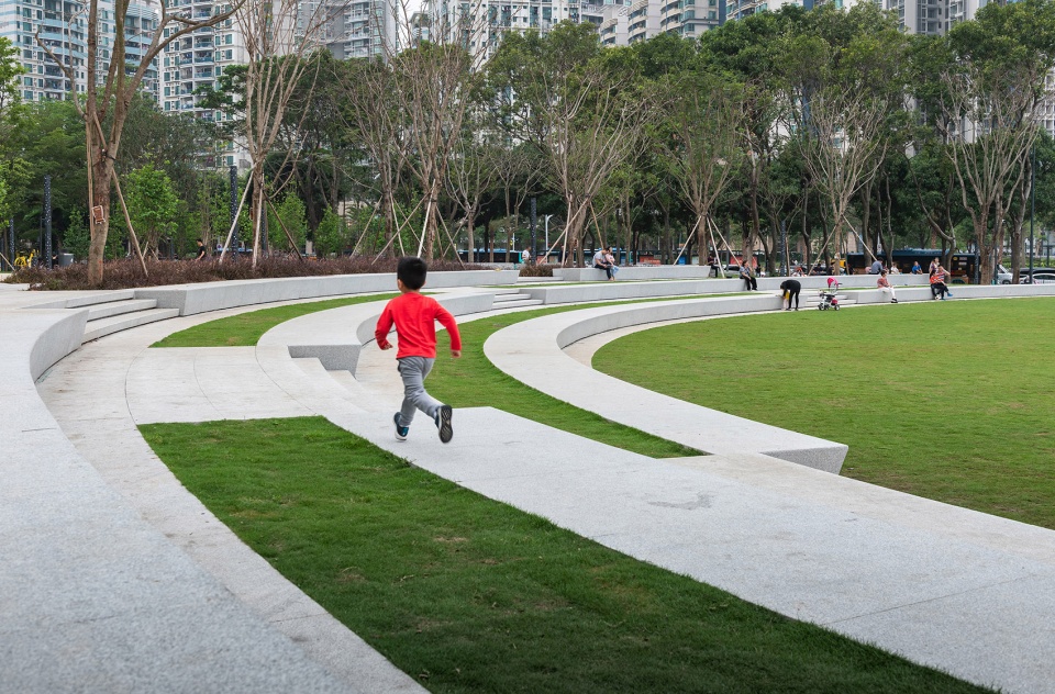 four square park china by elandscript studio