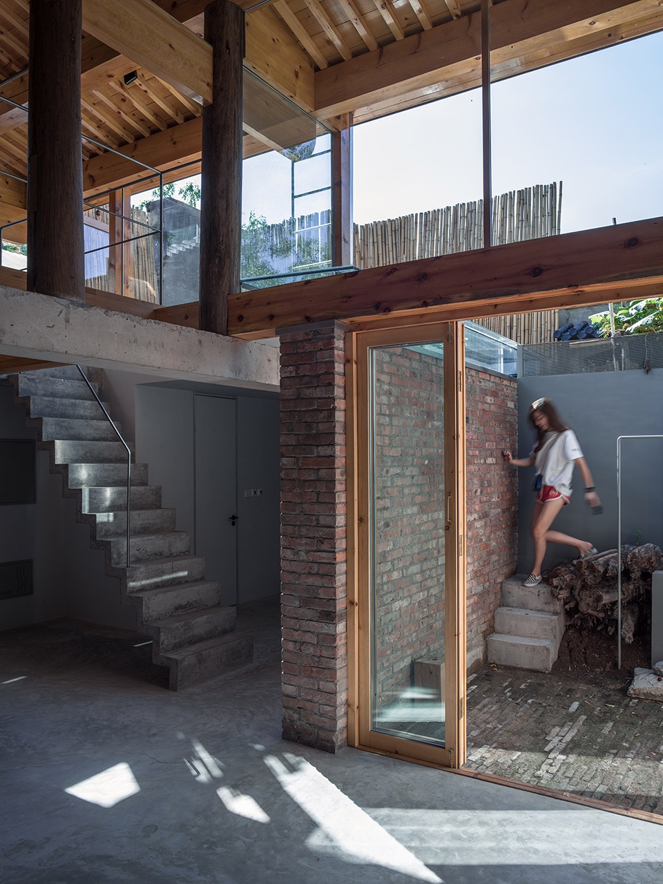 space in guozijian hutong china by dl atelier
