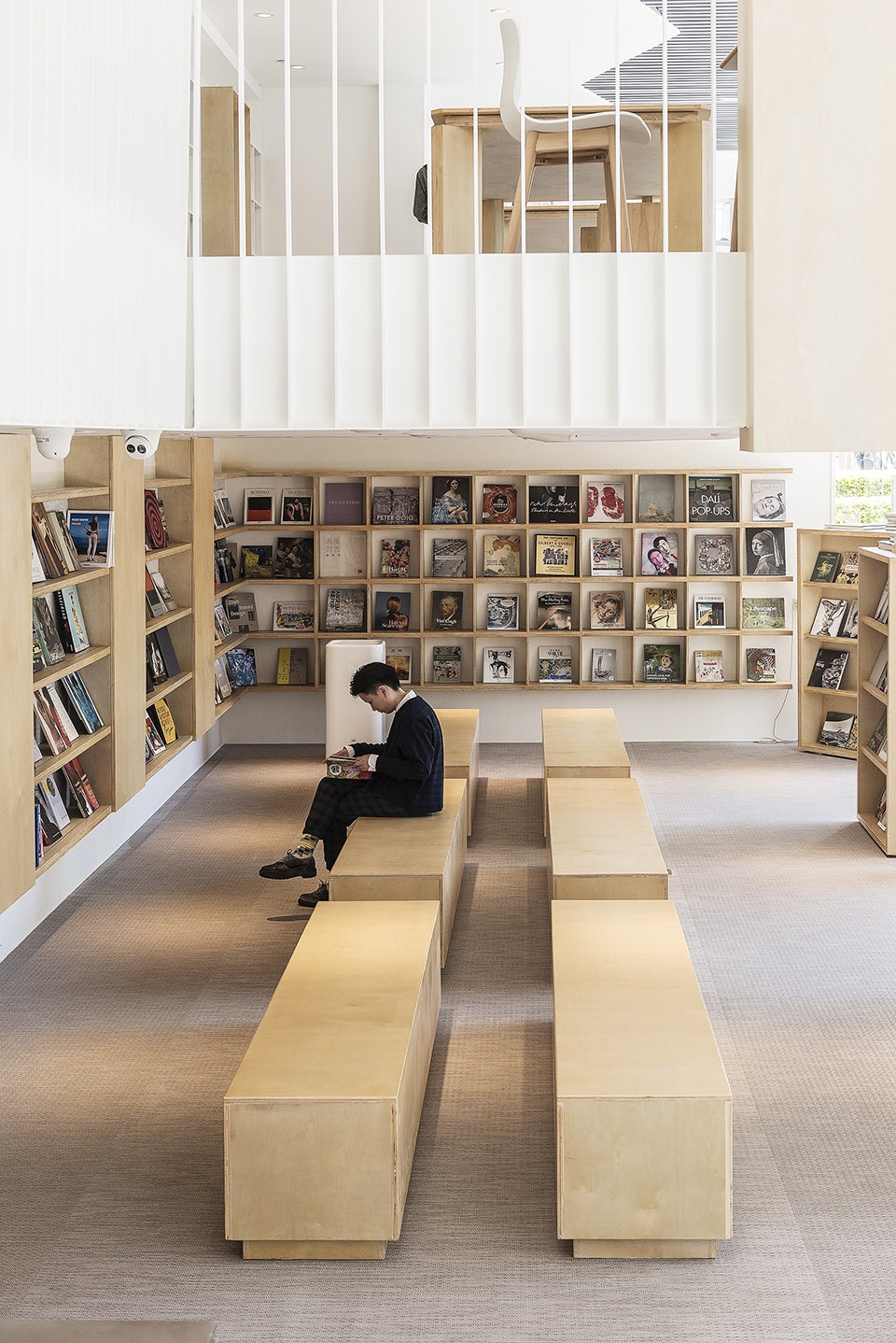 spring whisper reading club x chaoyang city study china by fon studio