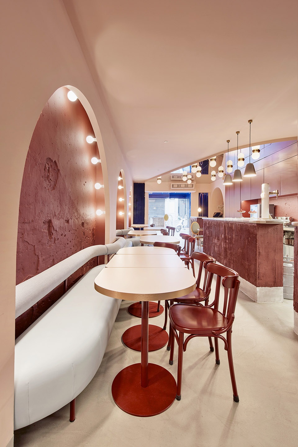 el camerino restaurant by bodegon cabinet