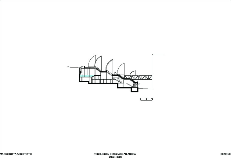 wellness centre tschuggen berg oase by mario botta architetti