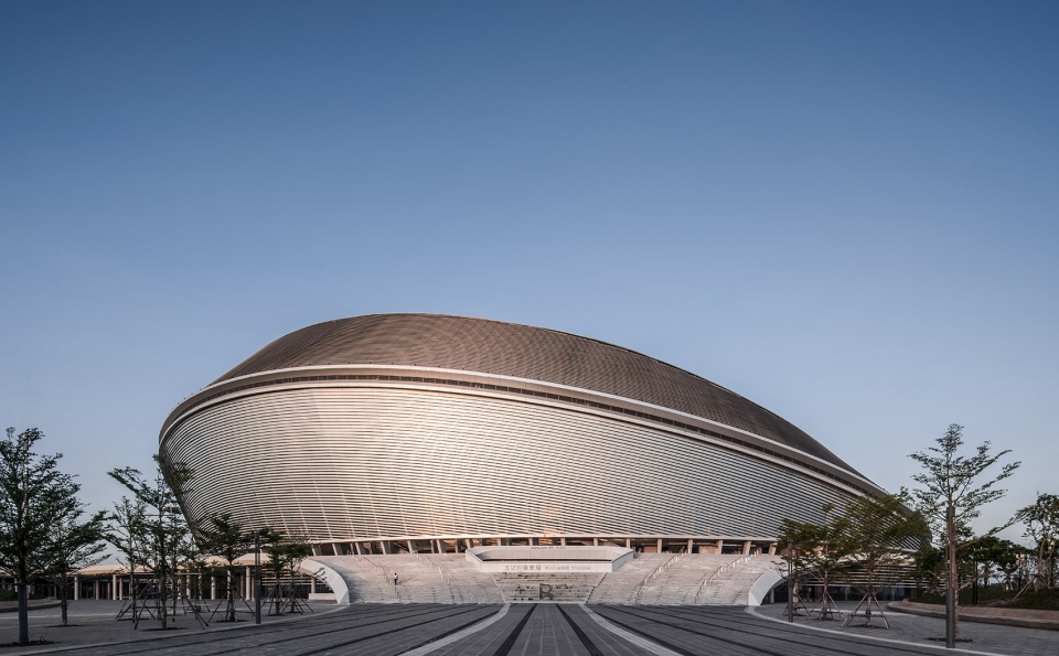 wuyuanhe stadium haikou china by gmp