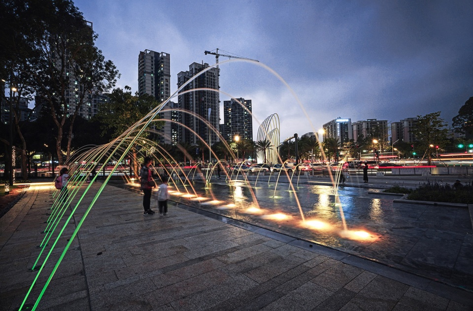 four square park china by elandscript studio