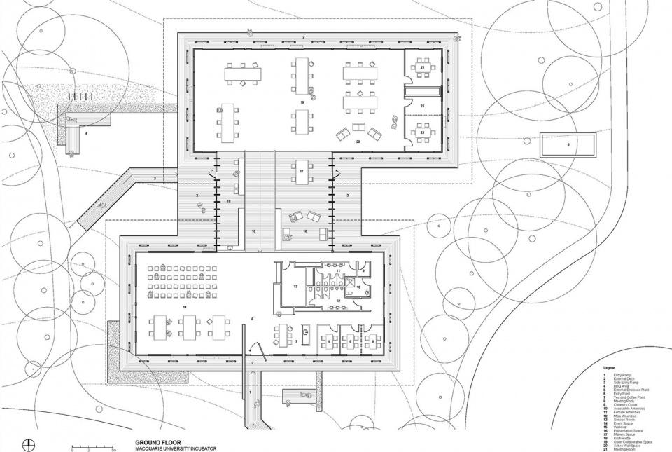macquarie university incubator by architectus