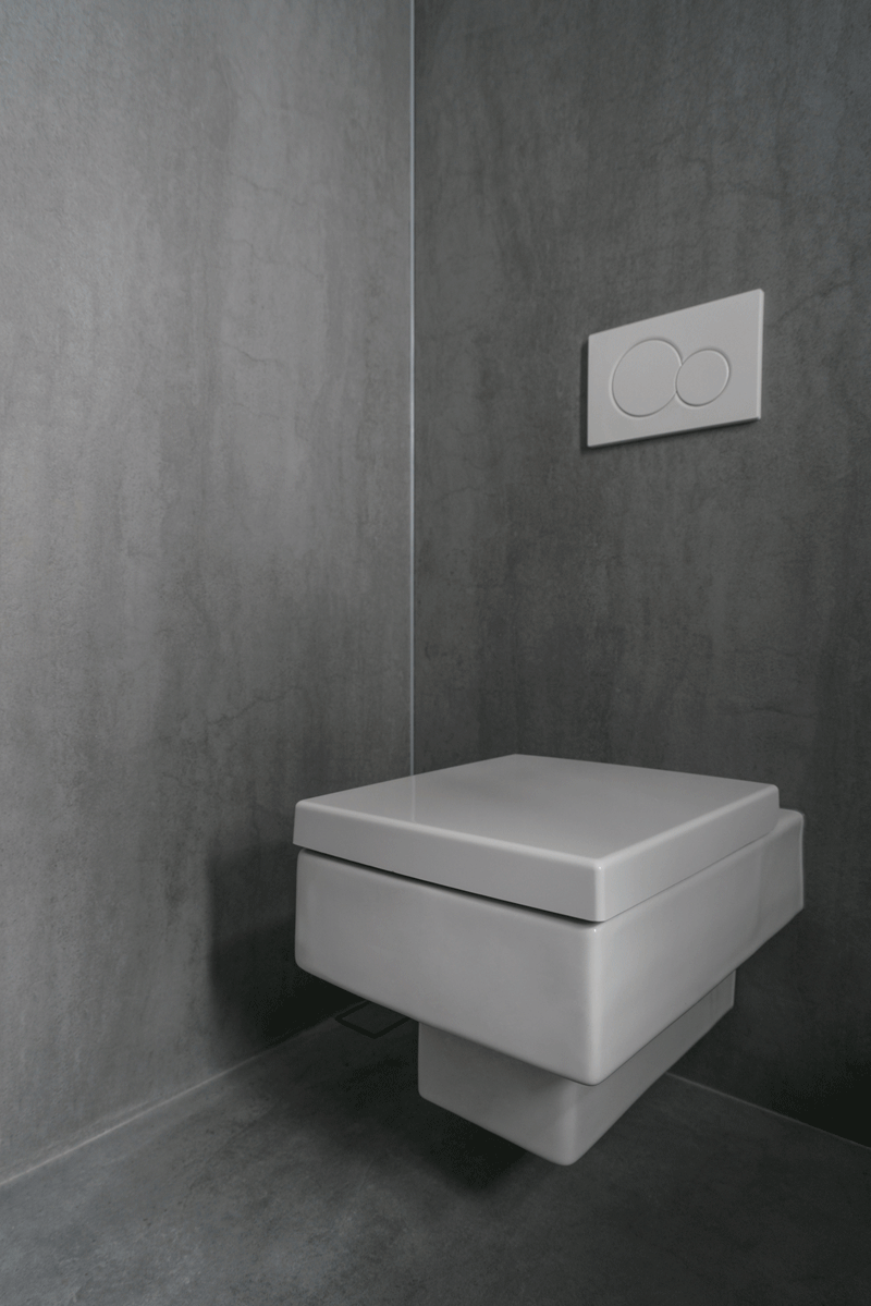 a room of black and white china by puju wuy