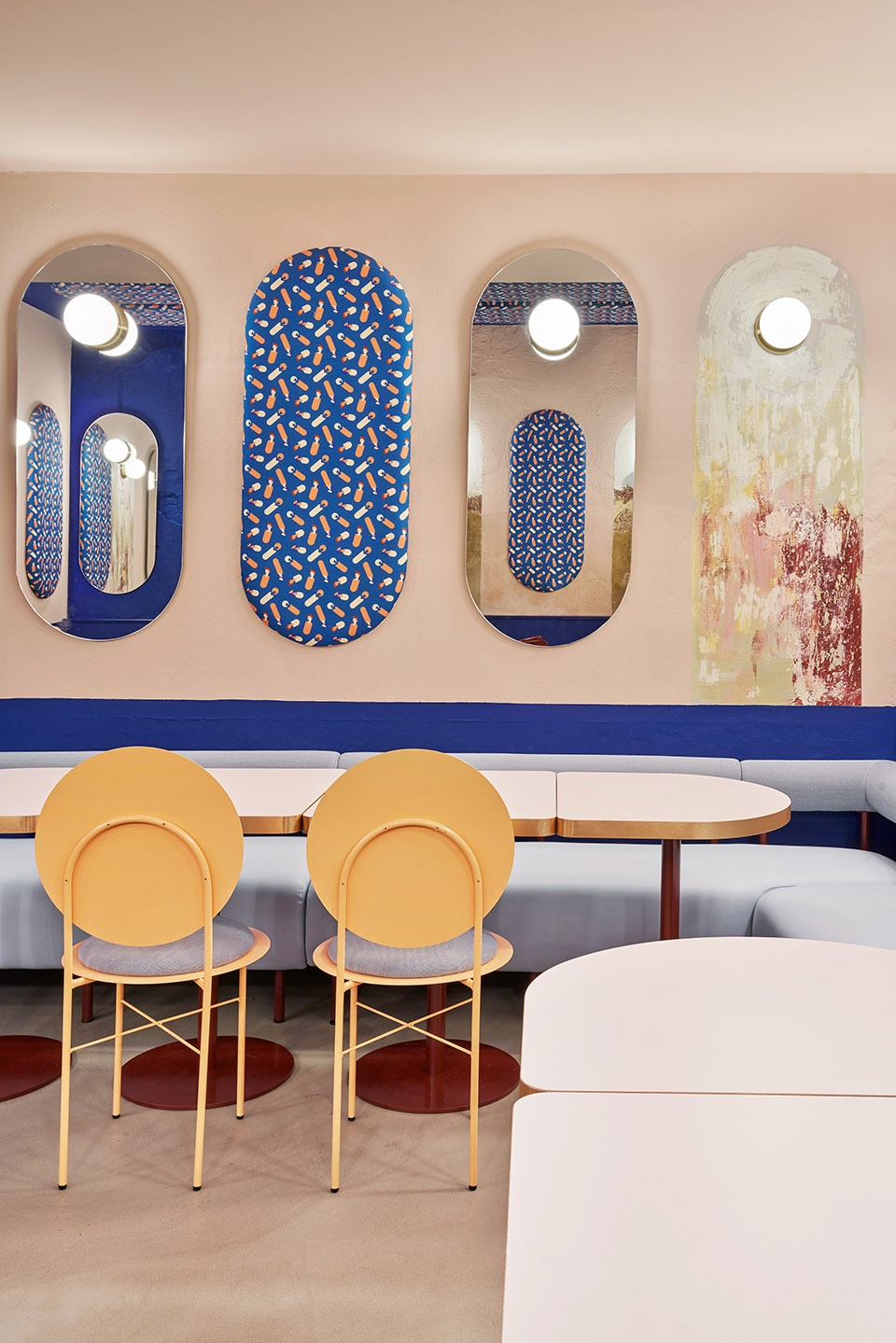 el camerino restaurant by bodegon cabinet