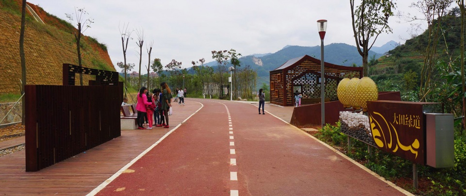 datian greenway china by xuanquan design