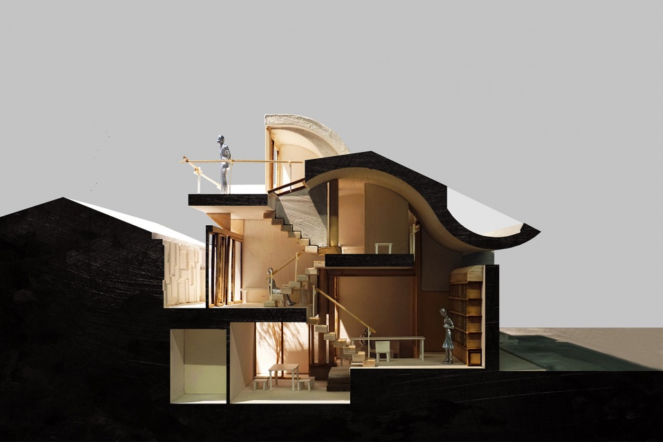 space in guozijian hutong china by dl atelier