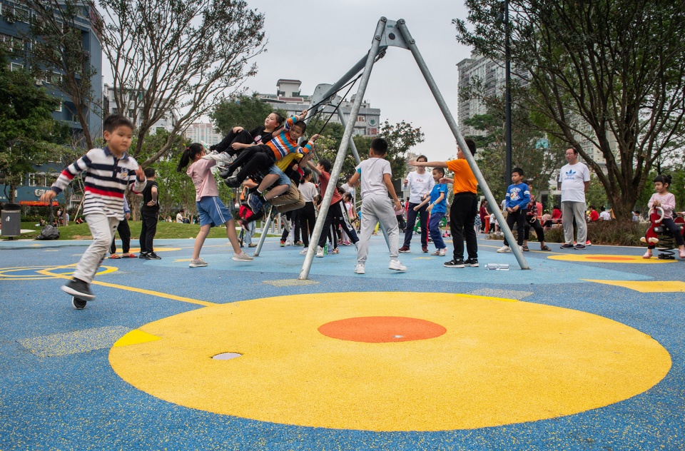 four square park china by elandscript studio