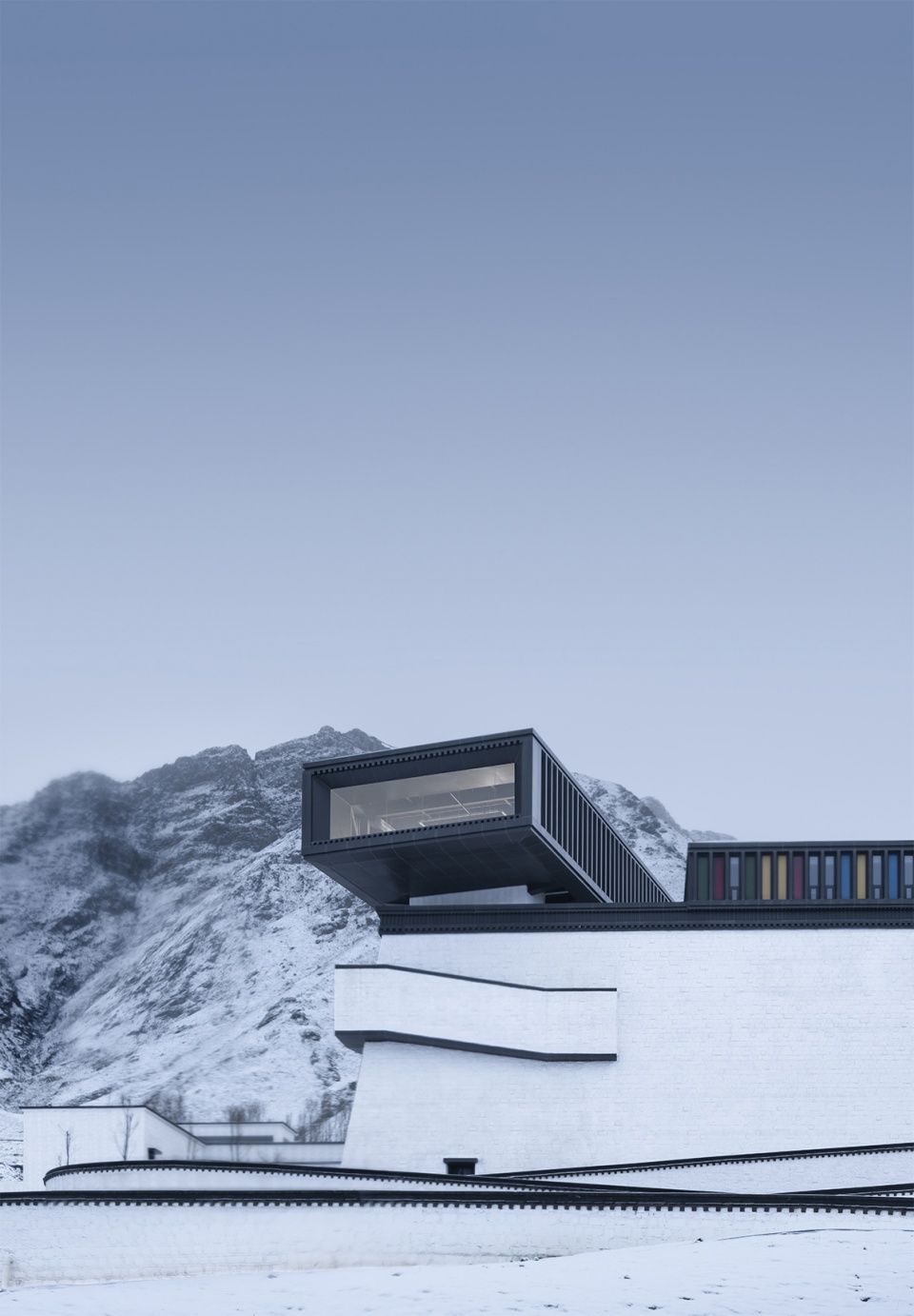 tibet intangible cultural heritage museum by shenzhen huahui design co ltd