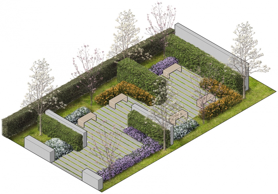 four squares landscape micro update of siping road campus of tongji university china by tjad
