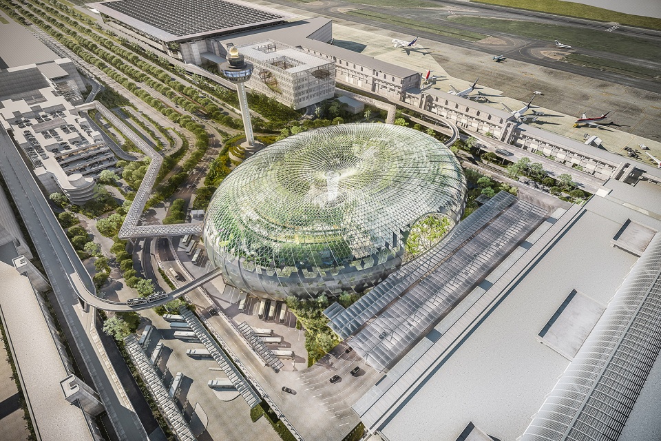 jewel changi airport by safdie architects