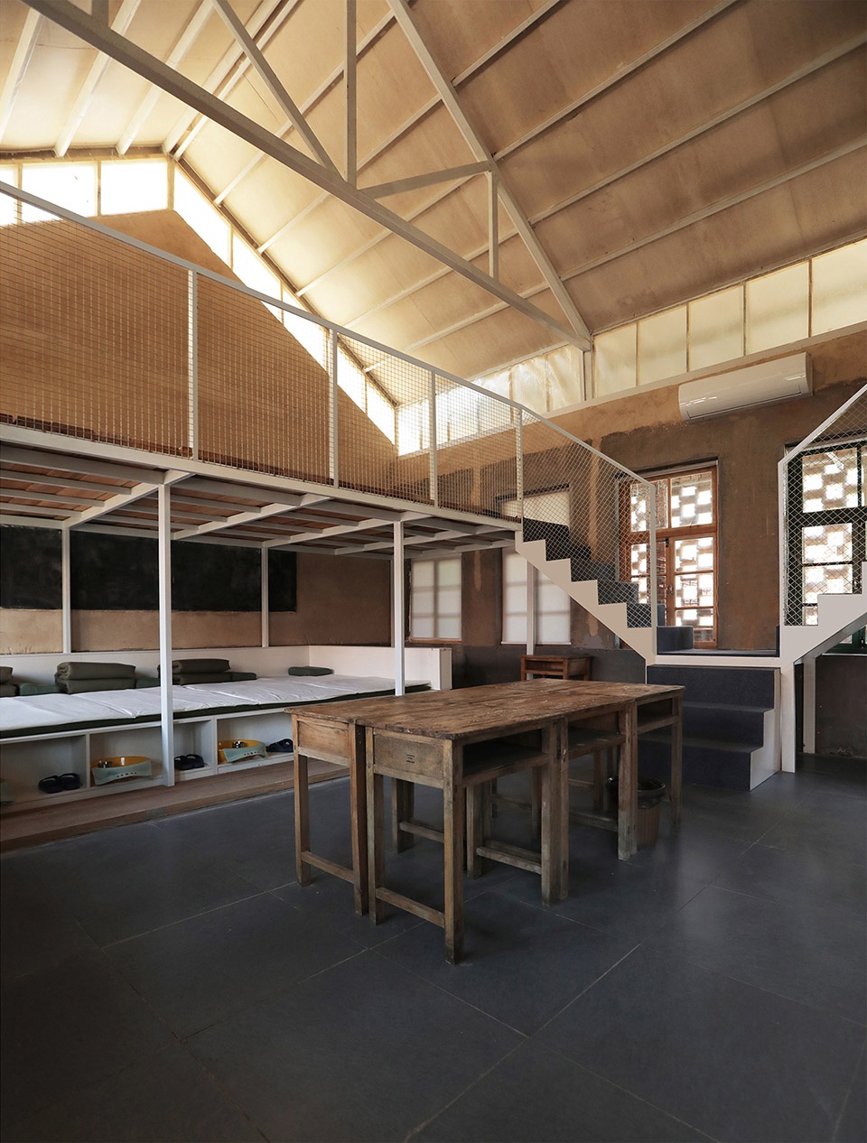 reconstruction of 1971 research camp in rizhao china by dake architectural design