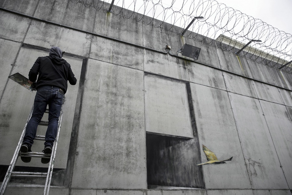 gold mine by pejac