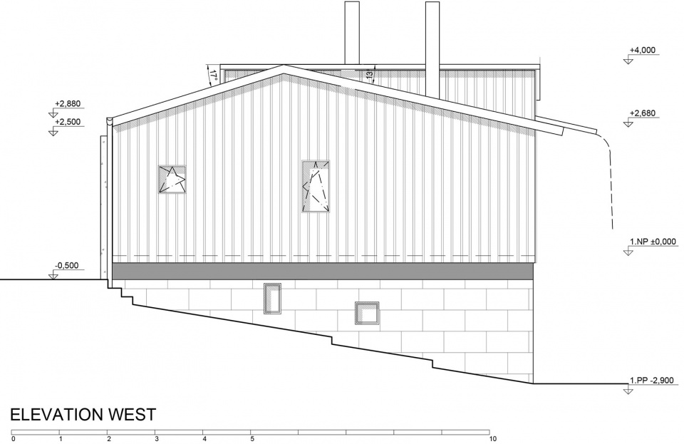 house behind the wall by mjolk architects